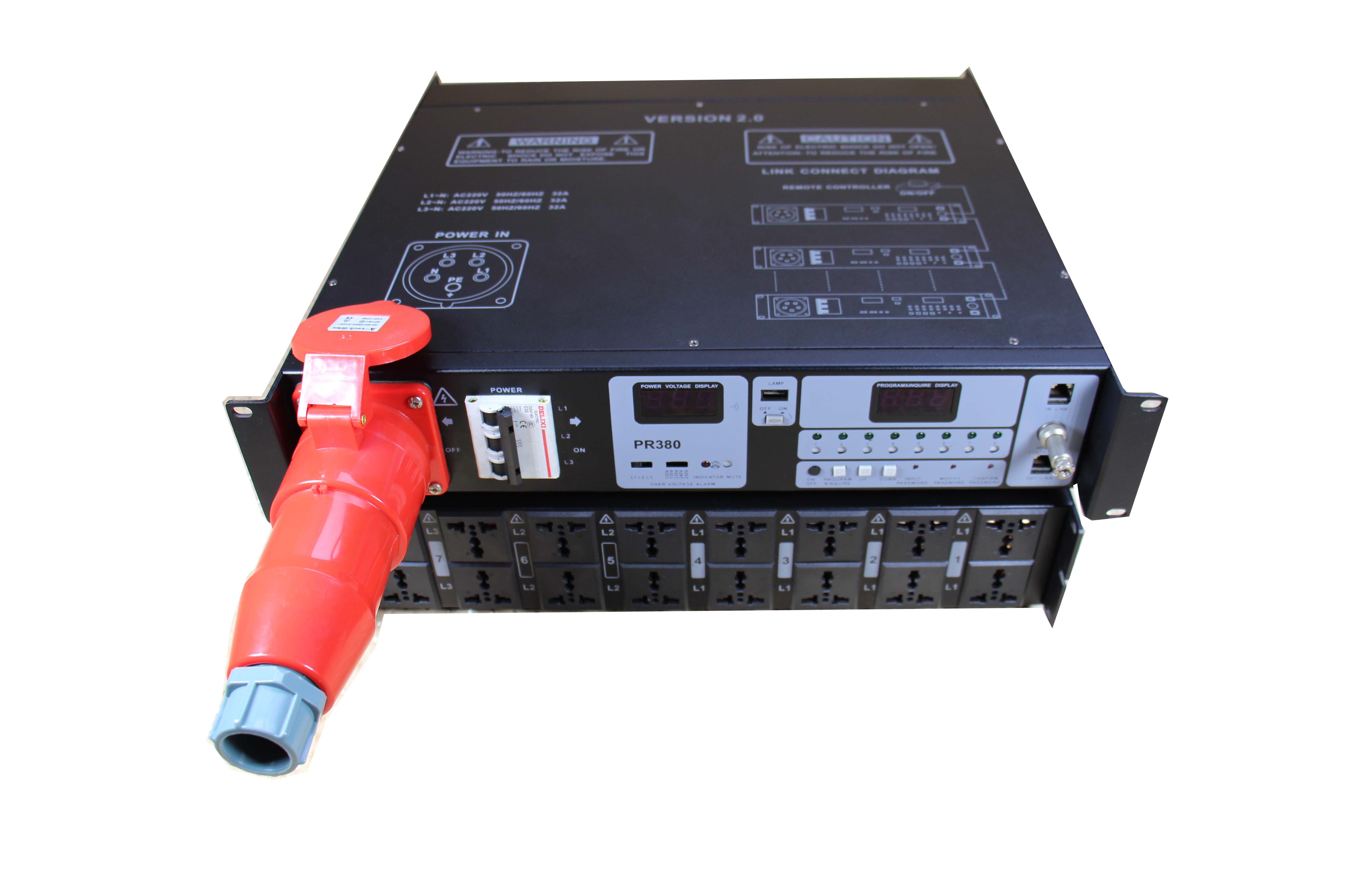 PR380 20KW 8通道数字电源顺序控制器