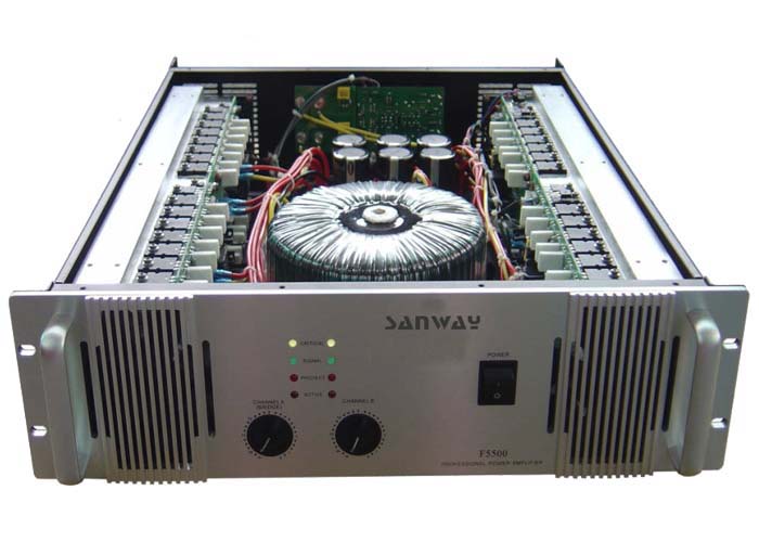 F5500 1500W电路DJ扬声器放大器
