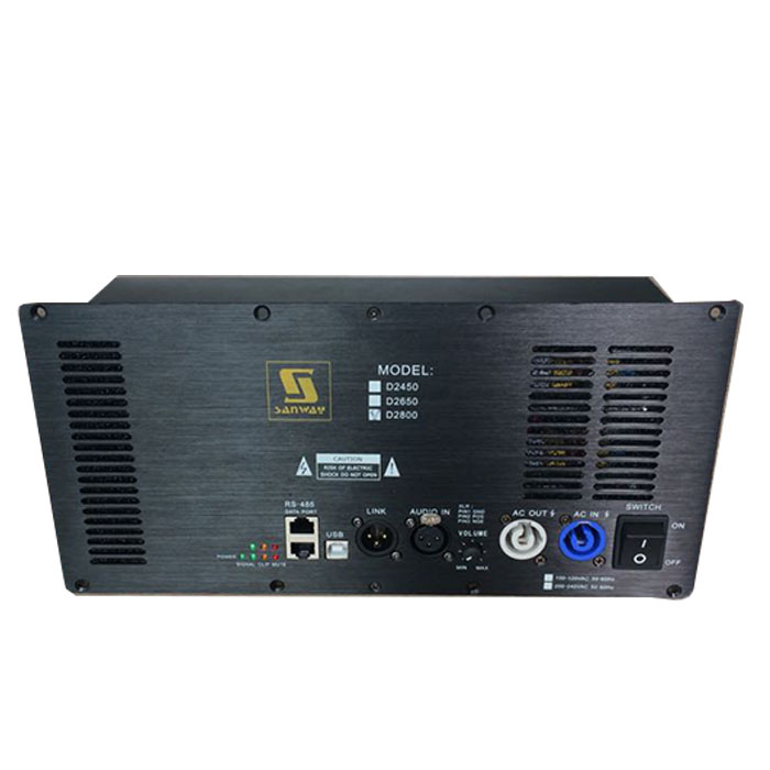 D2650 2CH D类功放模块，用于有源扬声器700W